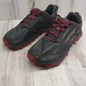Altra Lone Peak 4 Trail Running Gaiter Trap Shoes Sneakers Foot Shape Women 10.5